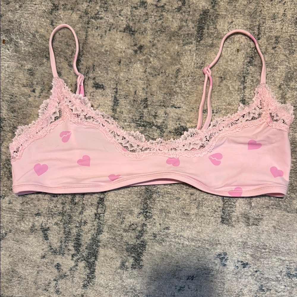 SKIMS Limited Edition Heart Breaker Scoop Bralette